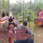 Viral Video Jenazah Ditandu di Bojonggambir Tasikmalaya, Jalan Rusak Hambat Akses Warga