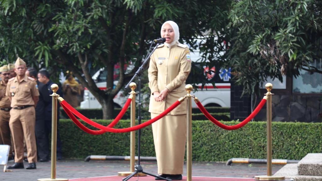 Wabup Garut Putri Karlina Ajak Warga dan SKPD Jadi Pelopor Kebersihan Hadapi Cuaca Ekstrem dan Ancaman Bencana