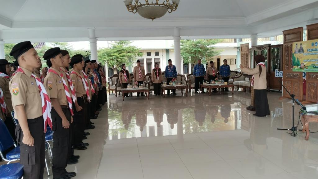 Wali Kota Banjar Lepas 20 Anggota Pramuka Kesetaraan ke Ajang Gema Tunas PKBM dan SKB Jabar 2026 di Cianjur