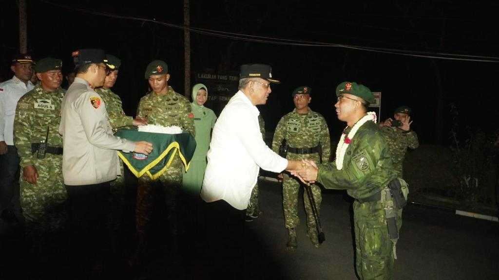 Wali Kota Banjar Sambut Kepulangan Prajurit Yonif Raider 323 dari Tugas di Perbatasan Papua