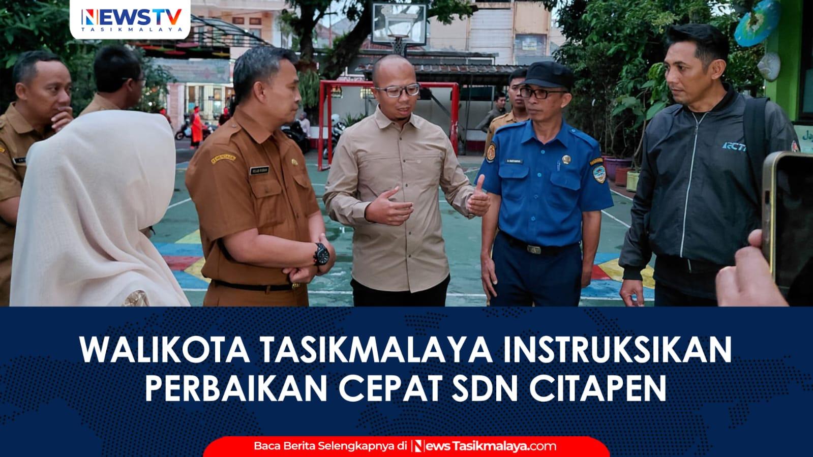 VIDEO: Wali Kota Tasikmalaya Instruksikan Perbaikan Cepat SDN Citapen Pasca Kebakaran, Seluruh Sekolah Akan Diaudit Instalasi Listrik