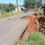 Warga Desak Perbaikan Jalan Usai Longsor di Cibeureum Tanjungjaya Semakin Meluas