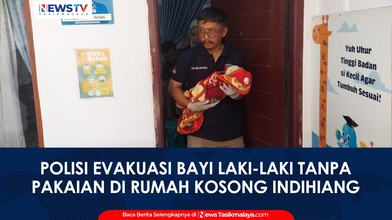 VIDEO: Warga Perum Mutiara Citra Tasikmalaya Geger, Bayi Laki-Laki Ditemukan Menangis di Rumah Kosong
