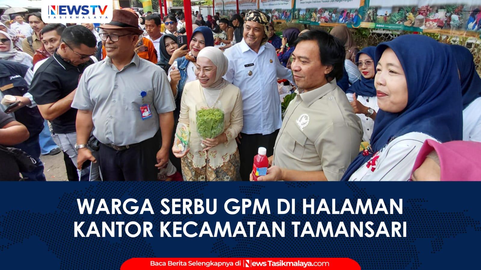 VIDEO: Warga Serbu Gerakan Pangan Murah di Tamansari Tasikmalaya