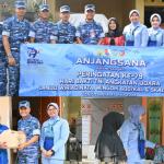 Wujud Kepedulian dan Penghormatan, Lanud Wiriadinata Gelar Anjangsana Sambut Hari Bakti Ke-79 TNI AU