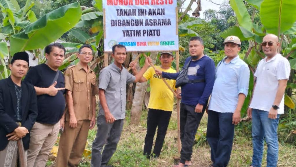 Yayasan Bina Yatim Genius Bangun Asrama Yatim Piatu di Ciamis