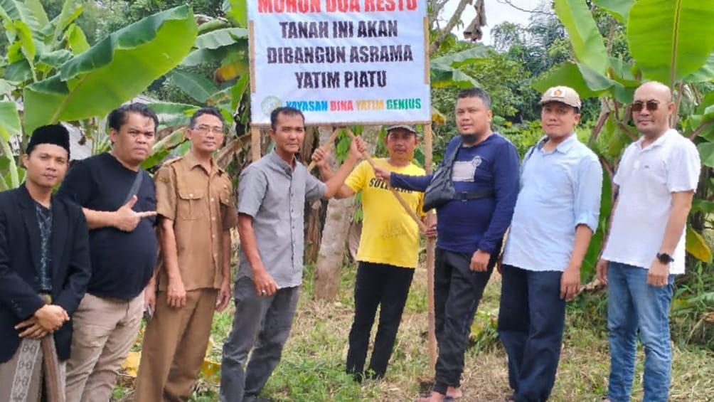 Yayasan Bina Yatim Genius Bangun Asrama Yatim Piatu di Ciamis